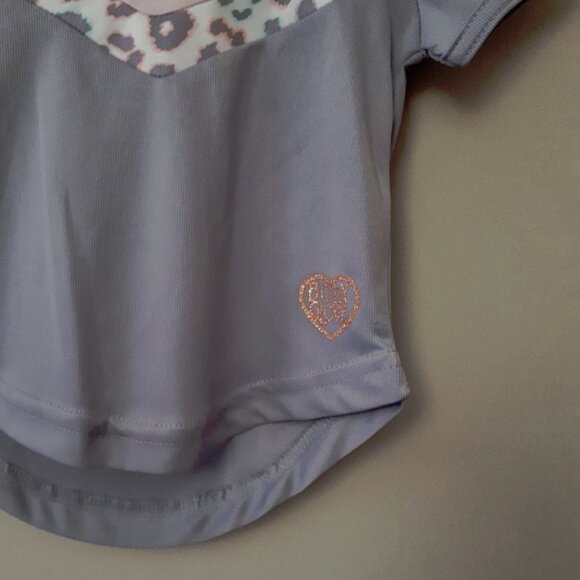 NWT Body Glove grey pink 3 piece hooded track jacket, t-shirt & leggings bundle - Picture 11 of 13